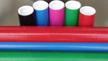 Mailing Tubes in Custom Colors and Sizes Available